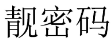 靓密码 
