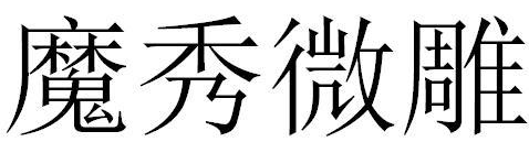魔秀微雕 