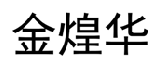 金煌华 