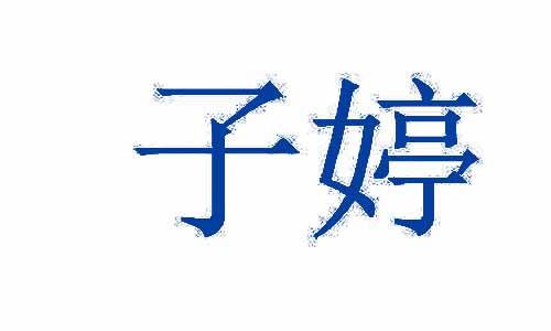 子婷 
