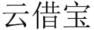 云借宝 